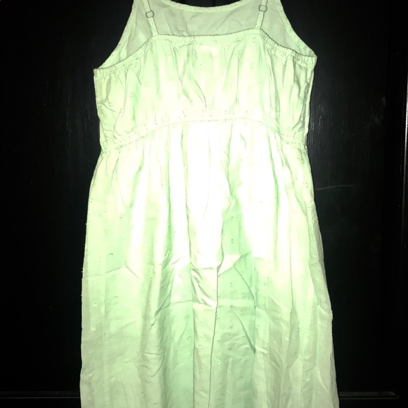 Mint green cotton dress - Picture 3 of 5